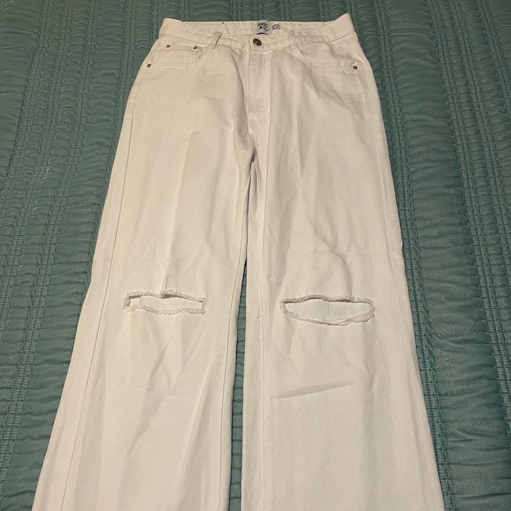 Princess Polly White jeans